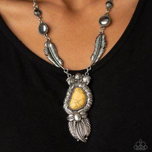 Ruler of The Roost - Yellow Necklace